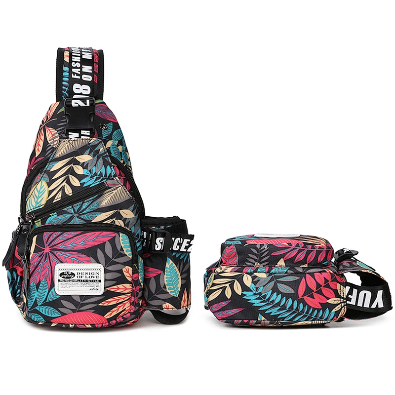 trendy travel sport crossbody shoulder sling  Korean cheap backpack bag for teenagers