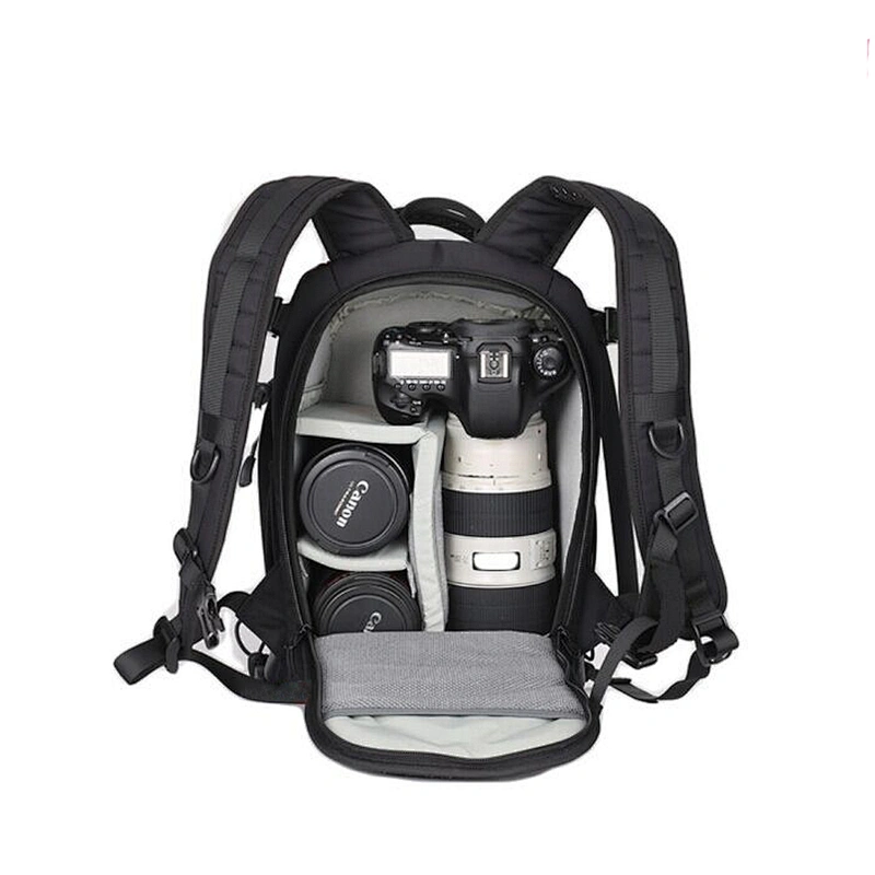 Waterproof Nylon SLR Camera Backpacks Outdoor Travel Rucksack Bags