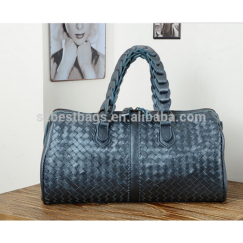 Designed Genuine Leather Travel Bag Cowhide Tote Luggage Duffle Bags