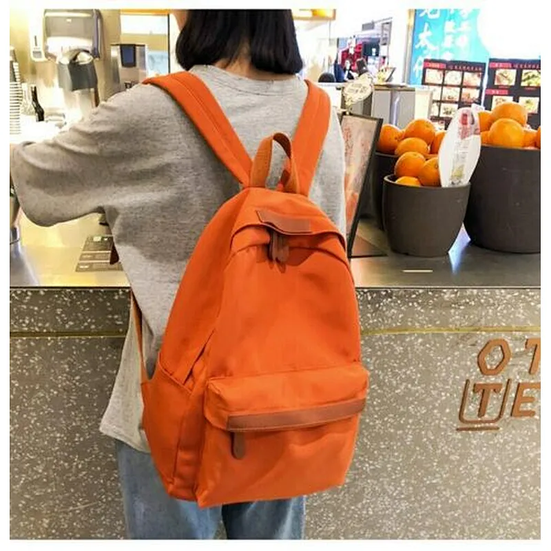 Women Backpack Nylon Waterproof Shoulder Bag Schoolbag storage for Girls Travel Backpack