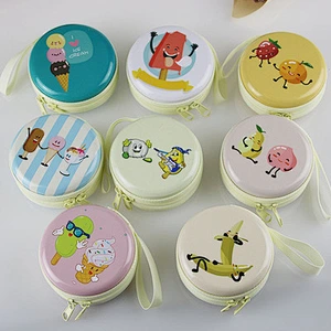 Wholesale Korea Style Customized Tinplate Coin Purse for Christmas