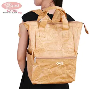 Waterproof Not Torn Tyvek Paper Backpack Mummy Backpack For Nappy Baby Diaper Bags