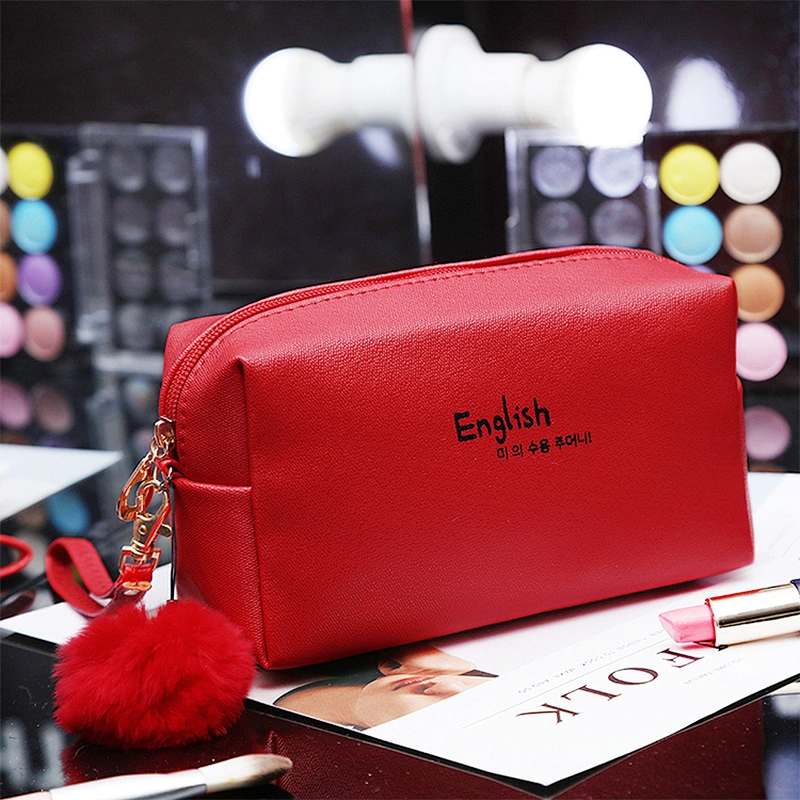 2020 top selling cheap pu small stylish waterproof makeup bag custom