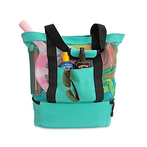 Factory Custom Mesh Beach Bag tyvek tote bag personalised taobao tote bag