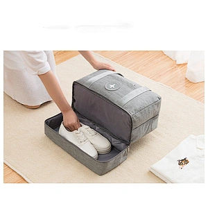 Outdoor Travel Sports Storage Organizer Travel Duffel Bag with Shoes Bag