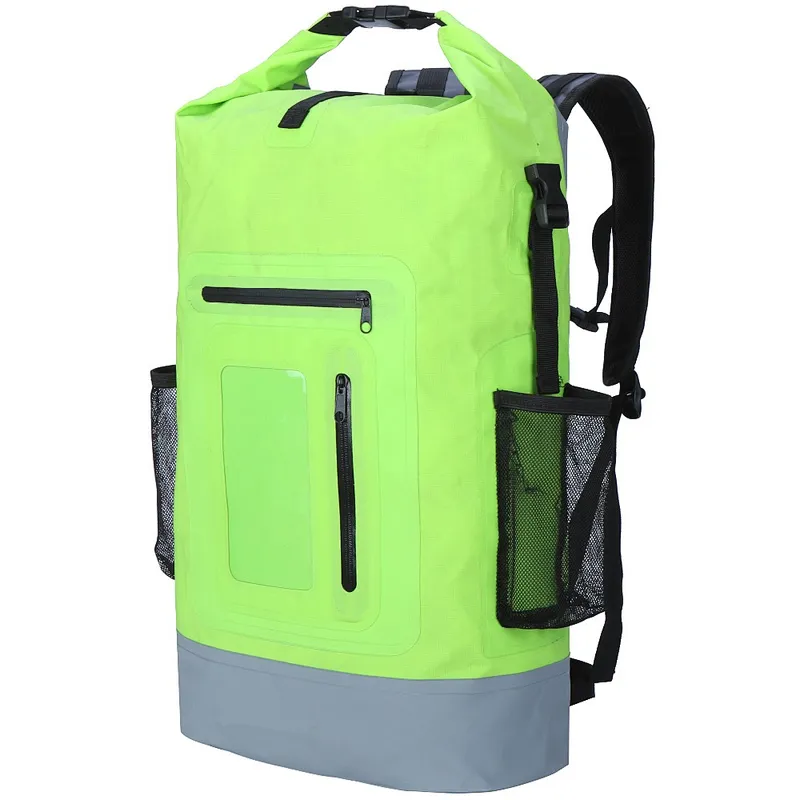 Wholesale custom PVC water proof wet dry back pack bag backpack