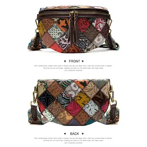 Amazon seller new fashion vintage ethnic embossed crossbody bag for shopping or travel