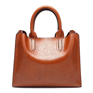 2019 New trend light weight elegant women ladies PU leather handbag purse shoulder bags