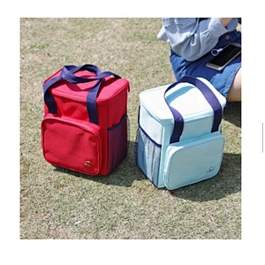 Cheap small waterproof frozn insulated PVC lunch cooler bag with pockets for adults