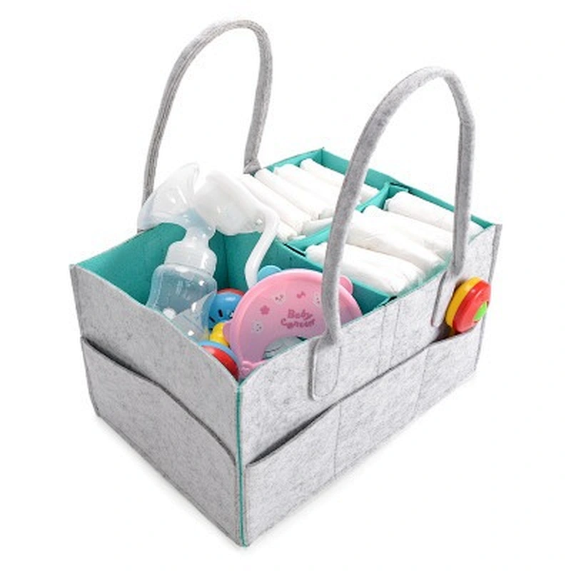 Multifunctional Baby Diaper wet mommy bag leather backpack Free sample