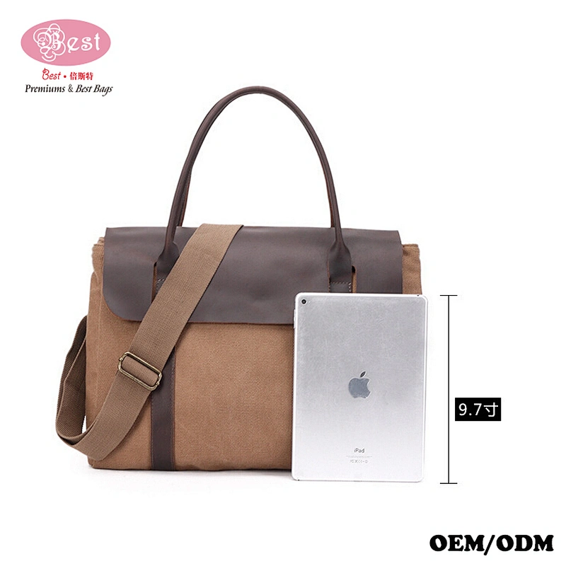 Men's Canvas Handbag luggage pineapple leather kaka bags