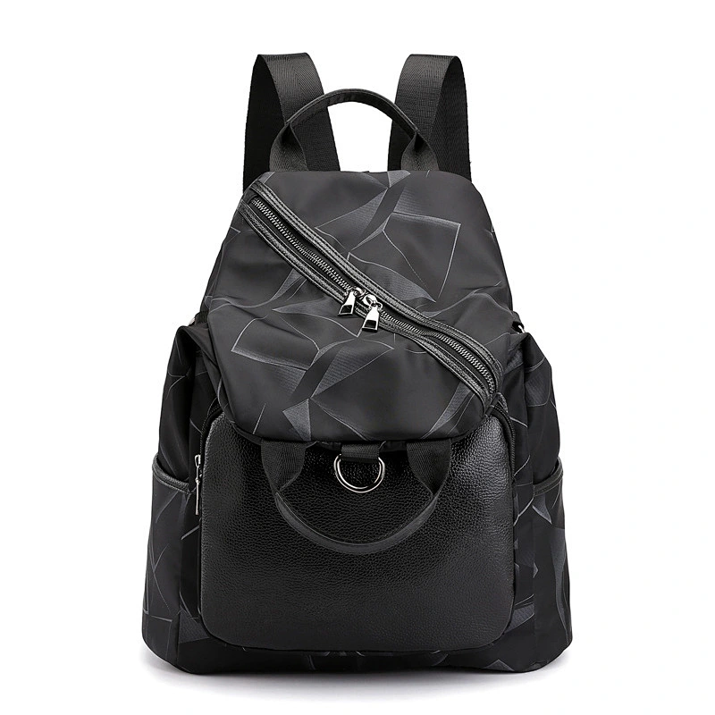 2019 new coming unisex laptop bag nylon leather materials backpack with casual style