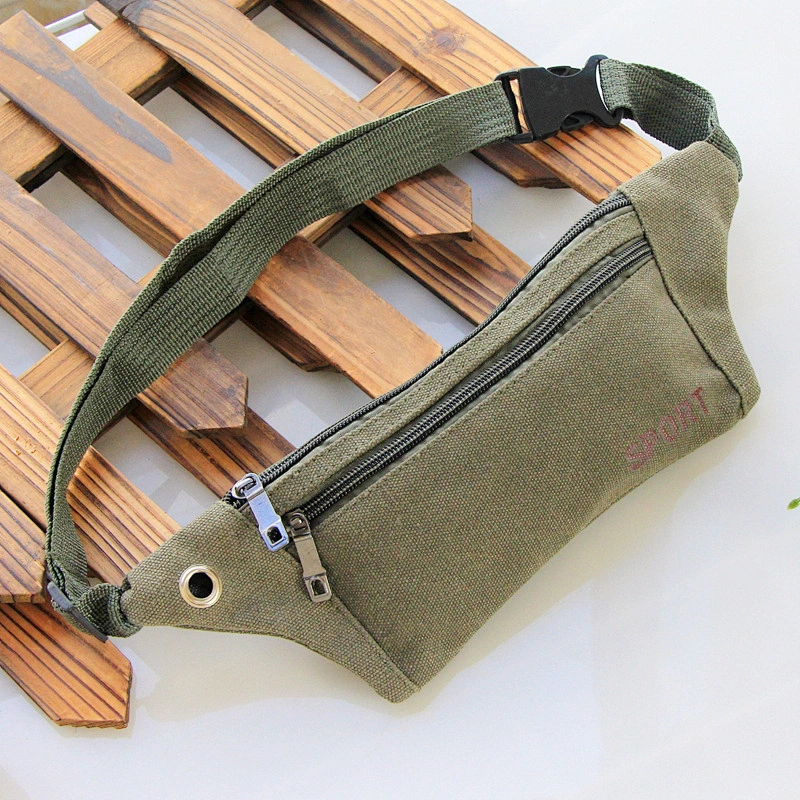Multi-functional belt leather bag nylon camouflage With Mobile Phone