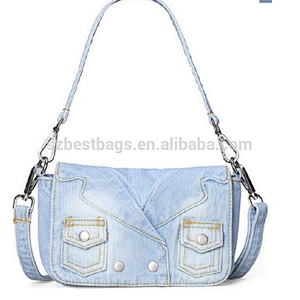Women long Shoulder Jeans bags ;Denim crossbody bag;denim clutch Satchel bag;