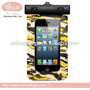 custom water proof wrist bag mobile phone pouch