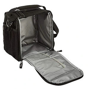 2019 New mesh pocket highly recommend Insulated Lunch Bag Cooler Tote Bag Double Deck Cooler