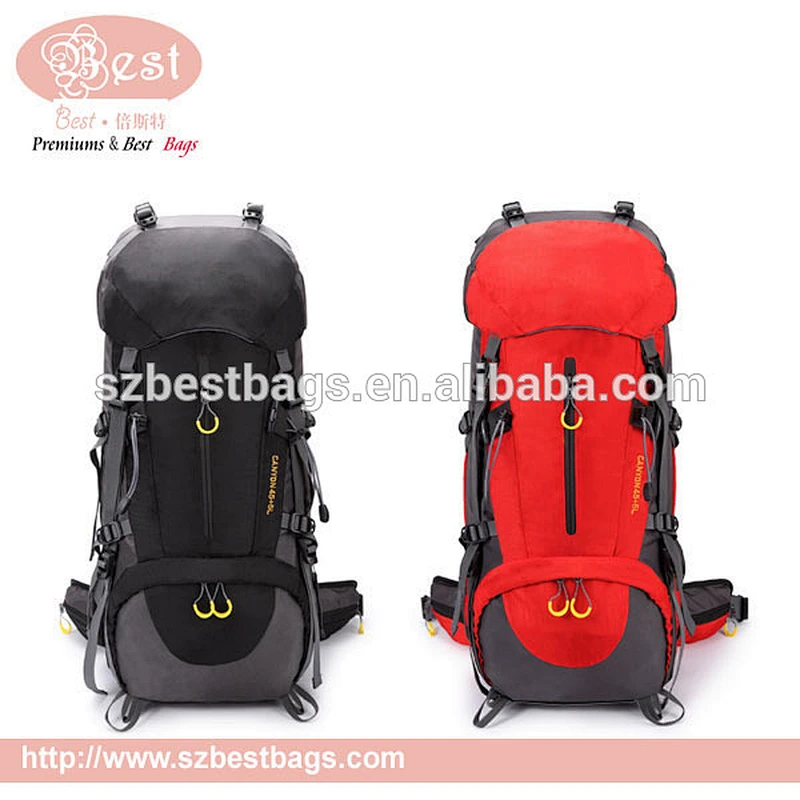 50L large one compartment waterproof travel backpack