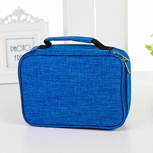 Amazon top sellers korean style simple creative waterproof high capacity pen bag stationery bag pencil bag  for office or school
