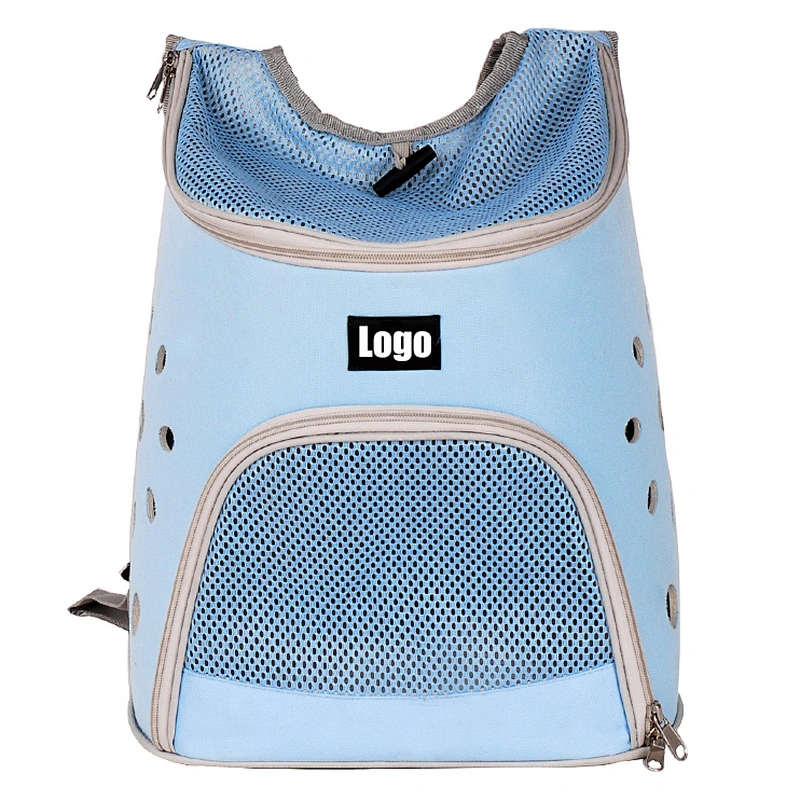 Soft private label oxford fabric pet transport bag carrier back pack for dog