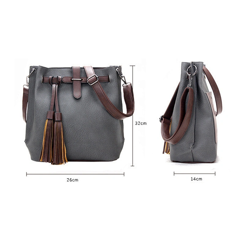 2018 Newest Women Tassel Handbags PU Leather Bags Cute Cross Body Bags