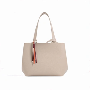 Western Style PU Leather Shoulder Bag Trendy Tote Handbag for Women