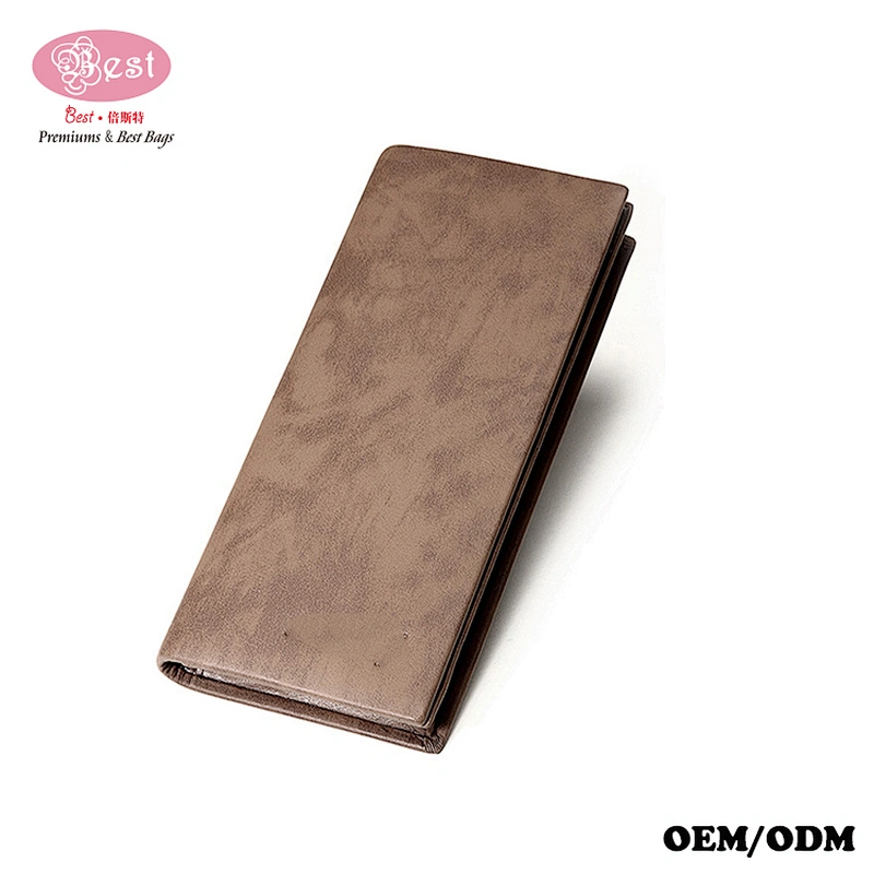 Wedding anniversary gift 2019  fashion genuine leather wallet money clip purse minimal wallet