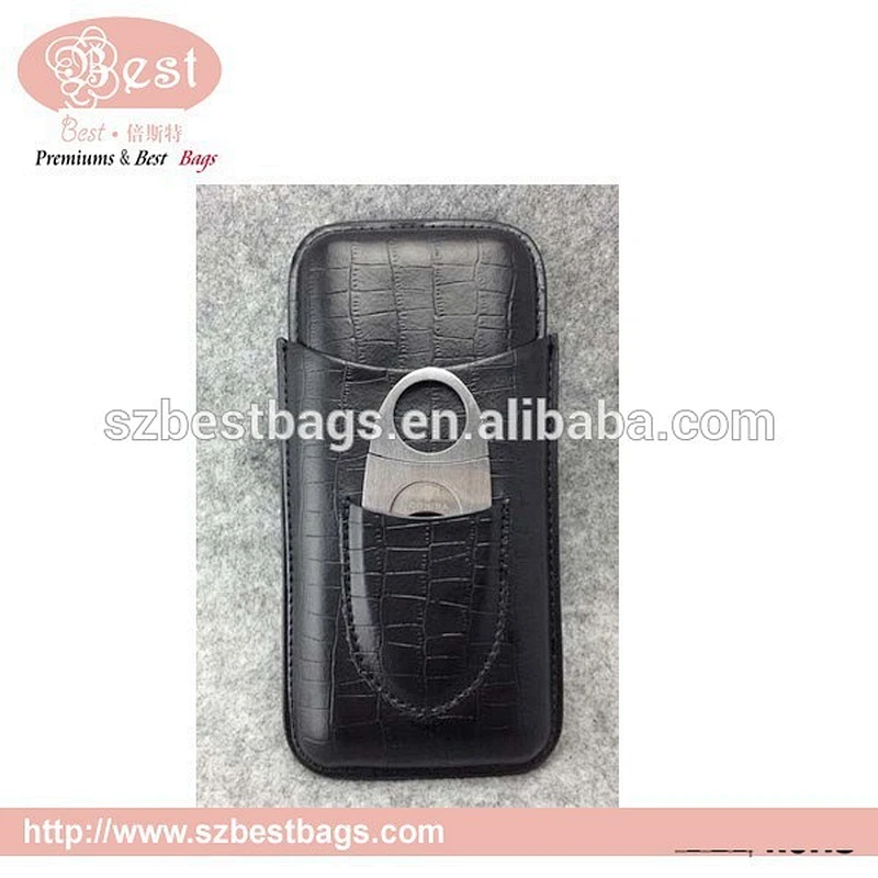 Wholesale custom handmade China leather box cigar case