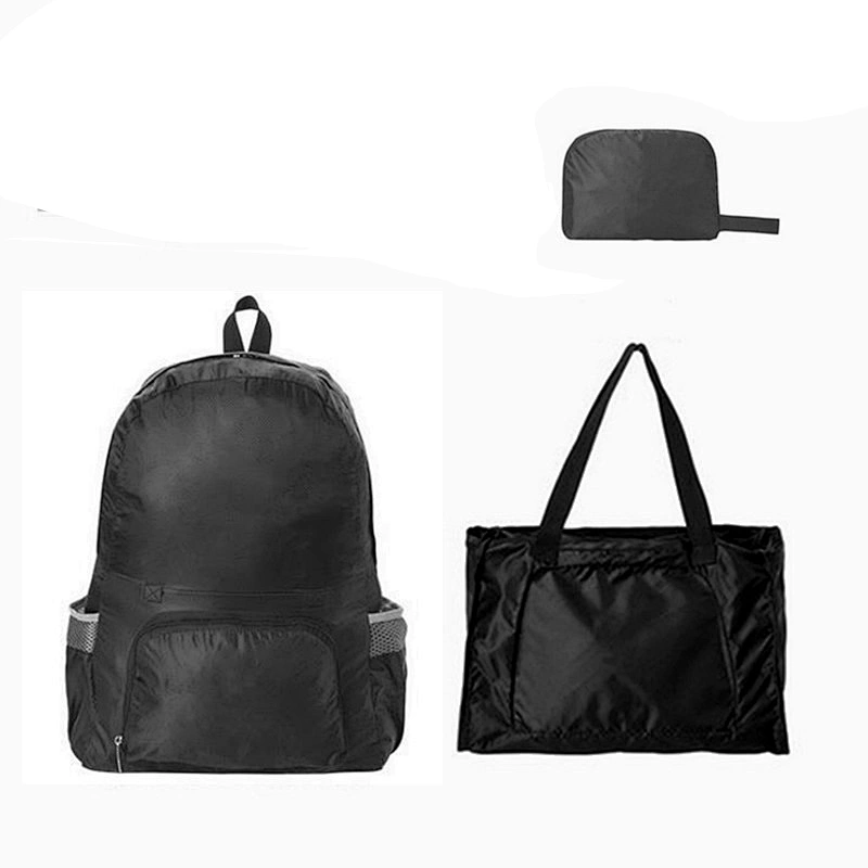 Summer New Outdoor Waterproof Folding Backpack Shoulder Bag Laptop Storage Bag
