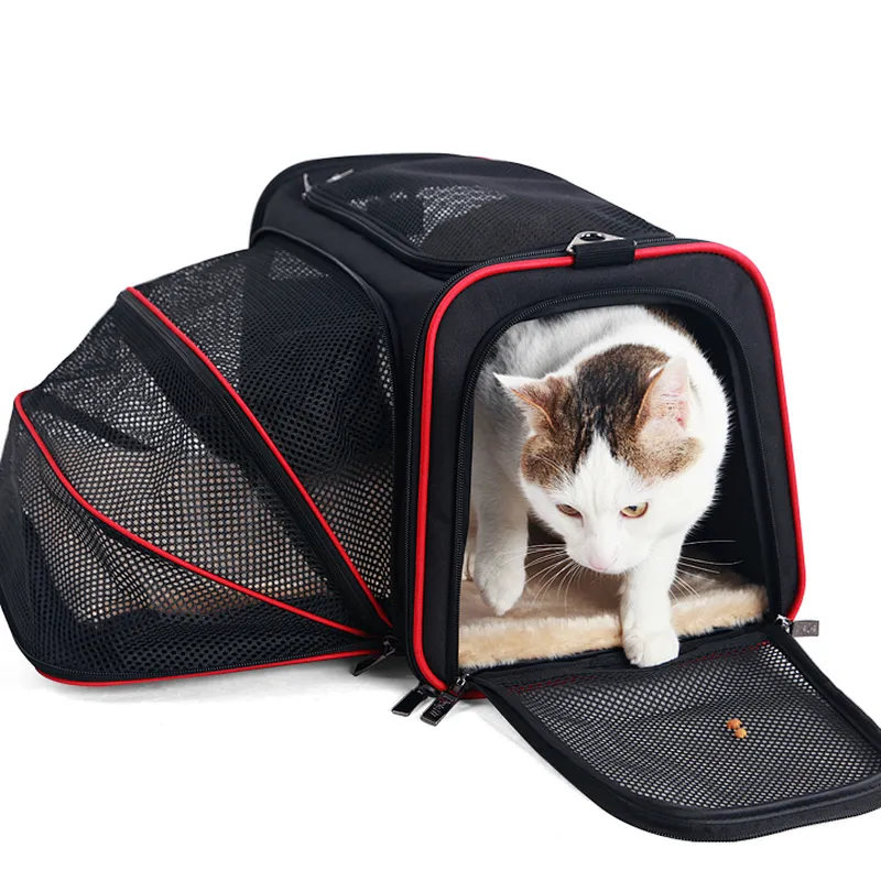 Airline Approved Soft-Sided Outdoor Pet Dog Hutch Carrier Sling Bag
