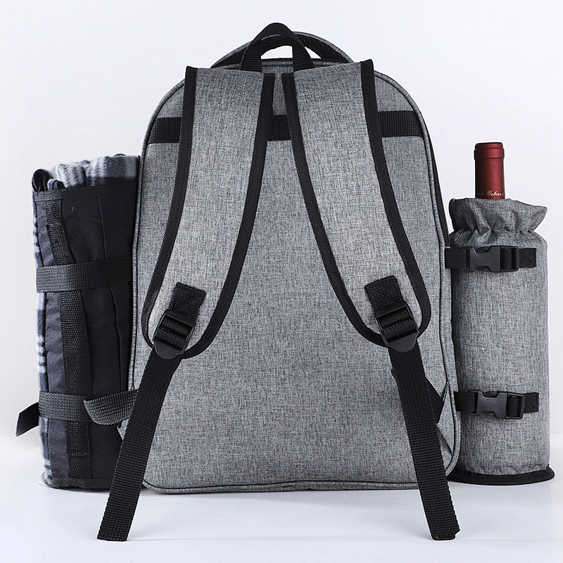Multi-functional Outdoor Camping Lunch Backpack Travel Bag Insulated 4 Persons Picnic Backpack