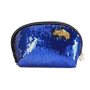 Factory Direct Sale Multifunction Glitter Sequin Makeup Storage Clutch bag Customized Cosmetic Bag