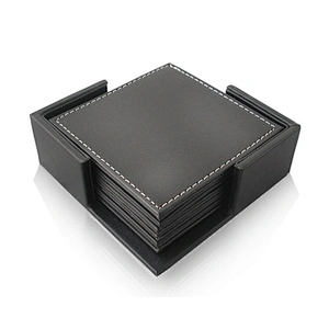 Wholesale Blank Cup Mats Glass Pads Leather Cup&Glass Coaster Diatomite Cup Mat