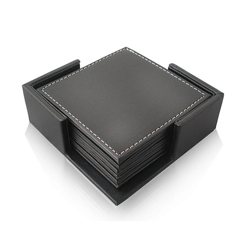 Wholesale Blank Cup Mats Glass Pads Leather Cup&Glass Coaster Diatomite Cup Mat