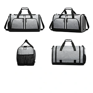 Multifunctional and large capacity foldable travel bag sports bag  wet dry bag for outdoor sports or travel