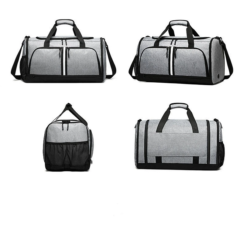 Multifunctional and large capacity foldable travel bag sports bag  wet dry bag for outdoor sports or travel