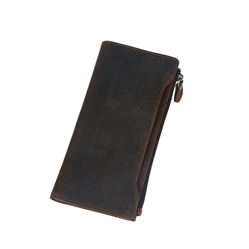 Multi-purpose Clutch Bag Card Holder Vintage Leather Wallet Purse