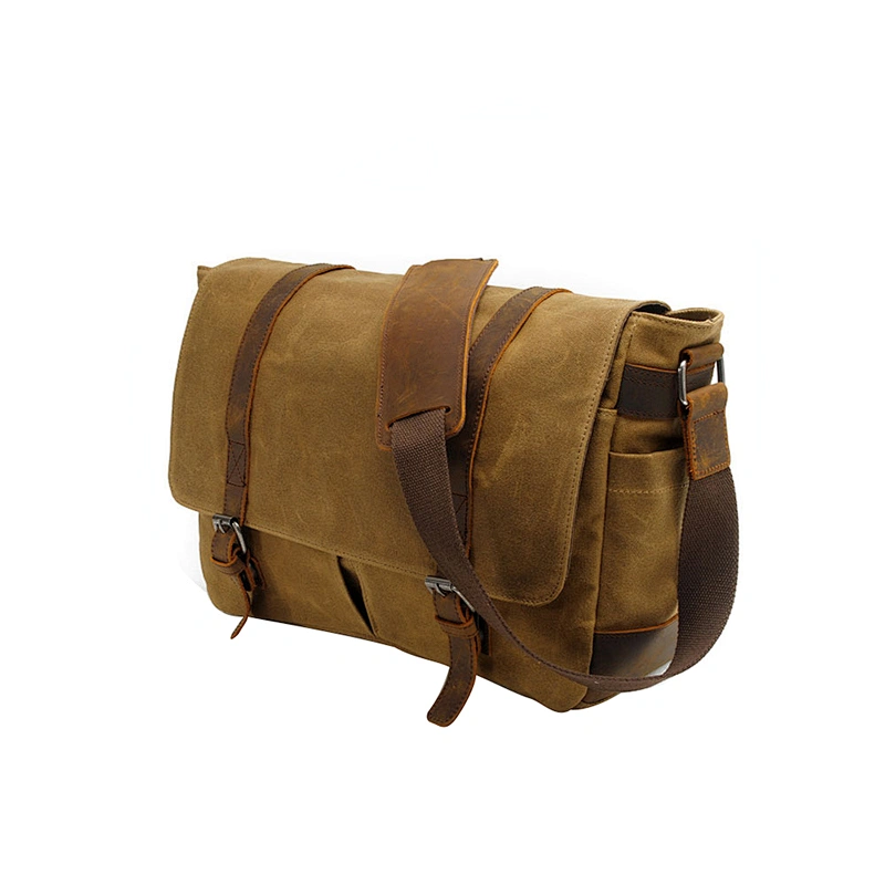 High quality fashion classic genuine leather shoulder bag for men
