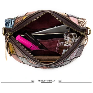 Amazon seller new fashion vintage ethnic embossed crossbody bag for shopping or travel
