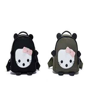 2020 Amazon top sellers korean style durable waterproof big capacity cartoon cute cat kids school bag for school