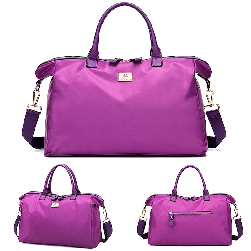 2020 latest products stylish  waterproof woman PU travel luggage girls duffle bags for travel