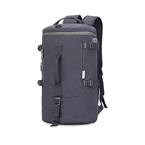 Travel rucksack carry on backpack canvas duffel holdall bag for men