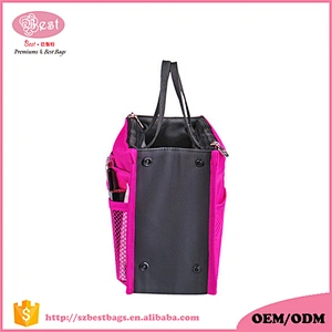 Wholesale Custom trolley bags acrylic makeup organizer cosmetic bag