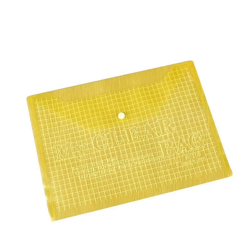 PVC transparent buckle18C clear file bag file folder for office supplies