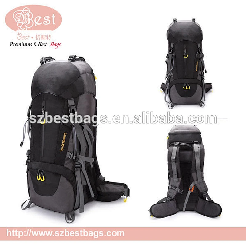 50L large one compartment waterproof travel backpack