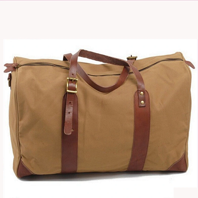 Large Size Vintage Canvas Travel Duffle Bag