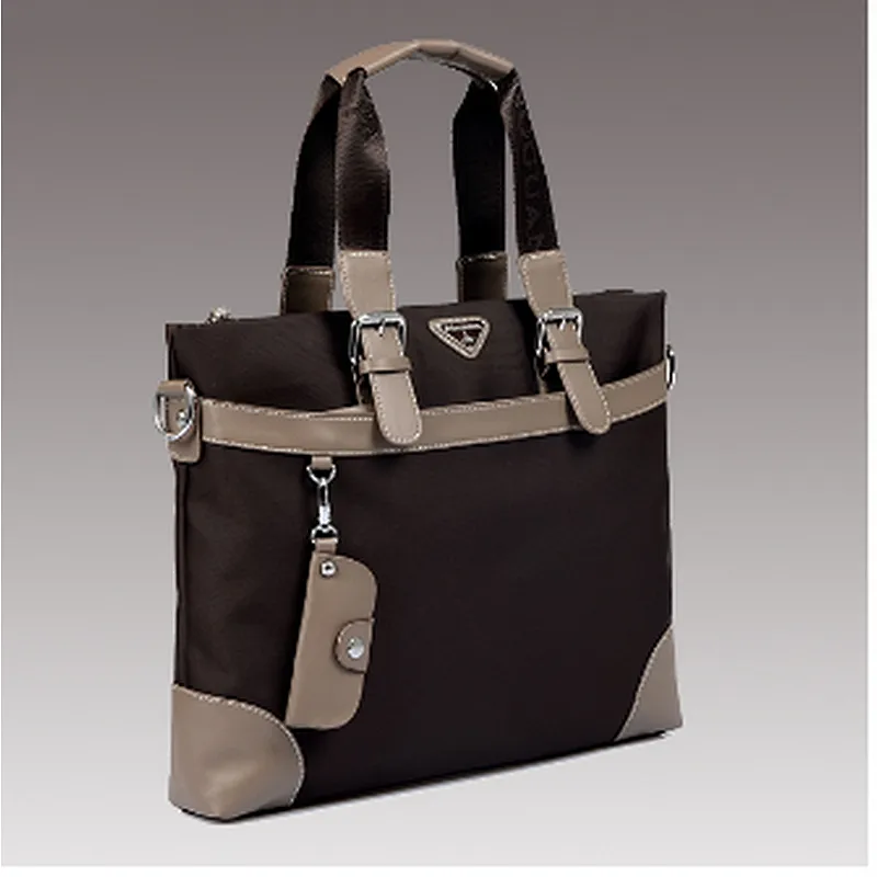 Famous brand mens business work handbag satchel hand bag for men