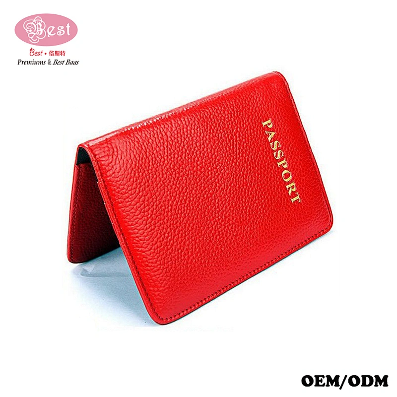 The Best Selling On Line Shopping Real Leather Passport Holder Multi Functional Passenger Travel Passport Holder Wallet