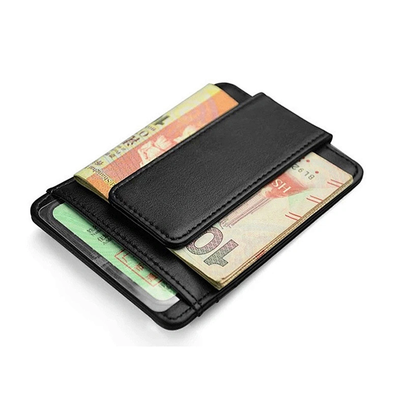2019 High Quality Cowhide Leather Mini Card Holder Wallet for man
