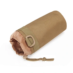 2019 new style canvas Bottle Water Travel Military Kettle Bag Case Tactical Hunting Pouch MOLLE Camp