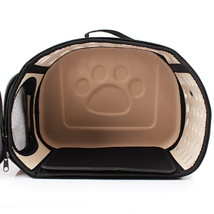 Customized collapsible cloth dog packs cat sling carrier pet sleeping shoulder bag